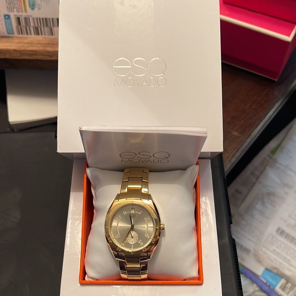 ESQ by Movado 070101401 Never Worn